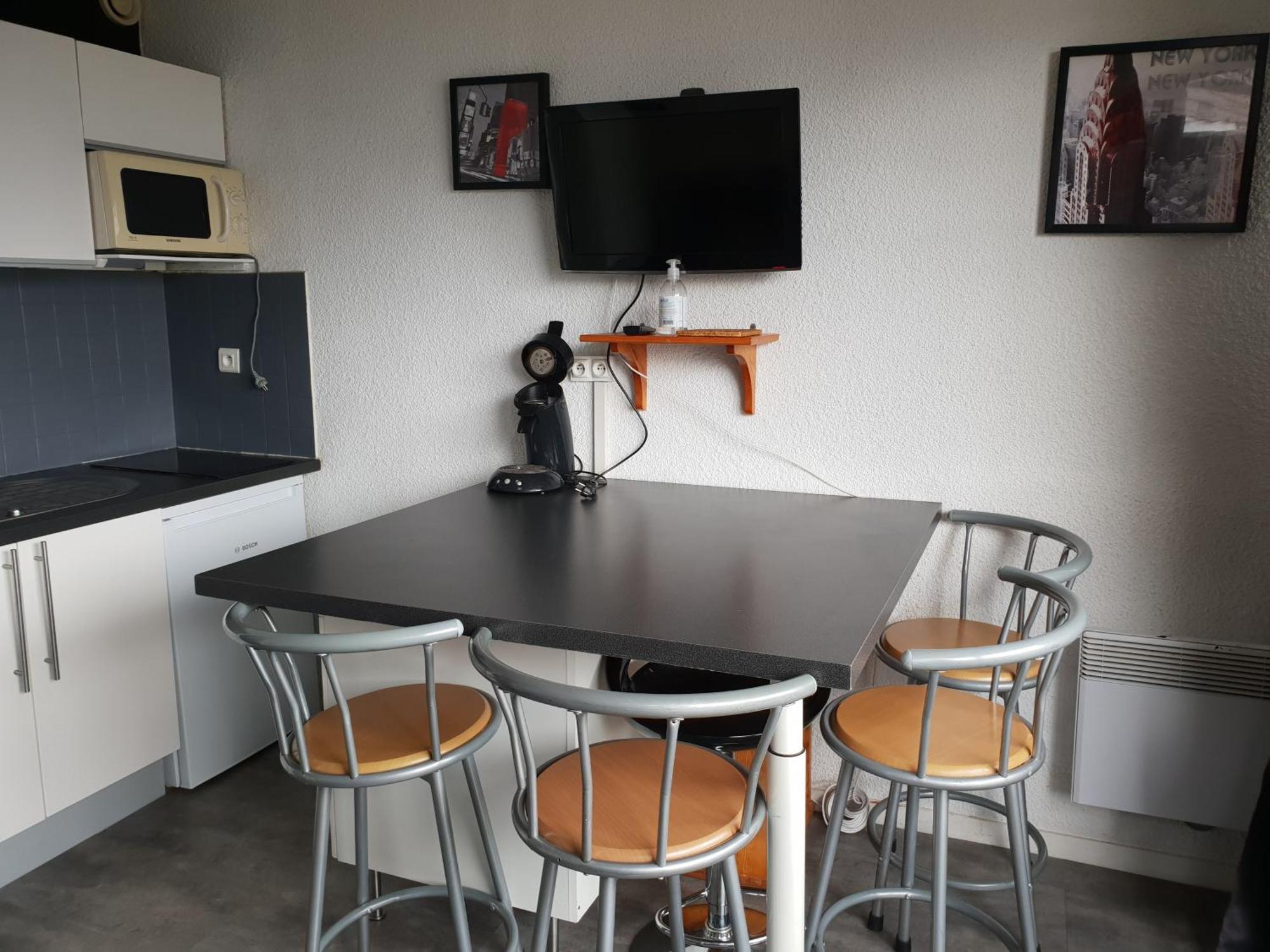 Studio 4/5 Couchages Puy Saint Vincent 1600 Apartment Пюи-Сен-Венсан Екстериор снимка